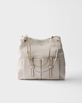 Prada Route large leather bag