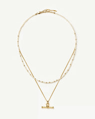 The Andy Everyday Pearl Set | 18ct Gold Plated, Pearl