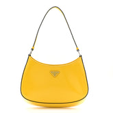 Prada Cleo brushed leather shoulder bag