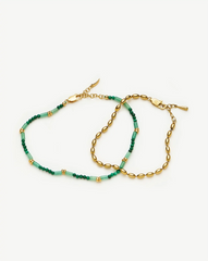 The Destination Bracelet Set | 18ct Gold plated
