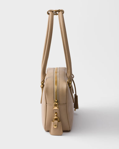Small Saffiano leather top-handle bag