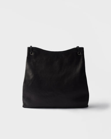 Prada Route large leather bag