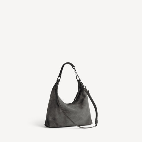 Women's Le City Hobo Bag Small in Storm Grey
