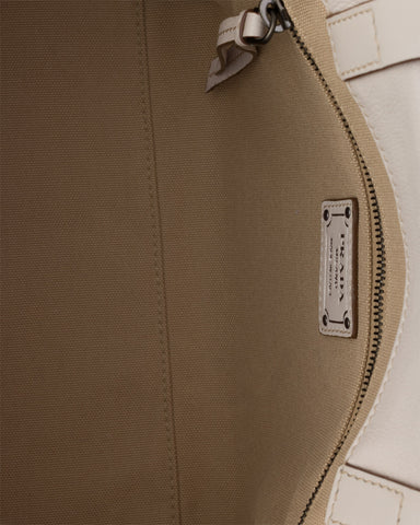 Prada Route medium leather tote bag