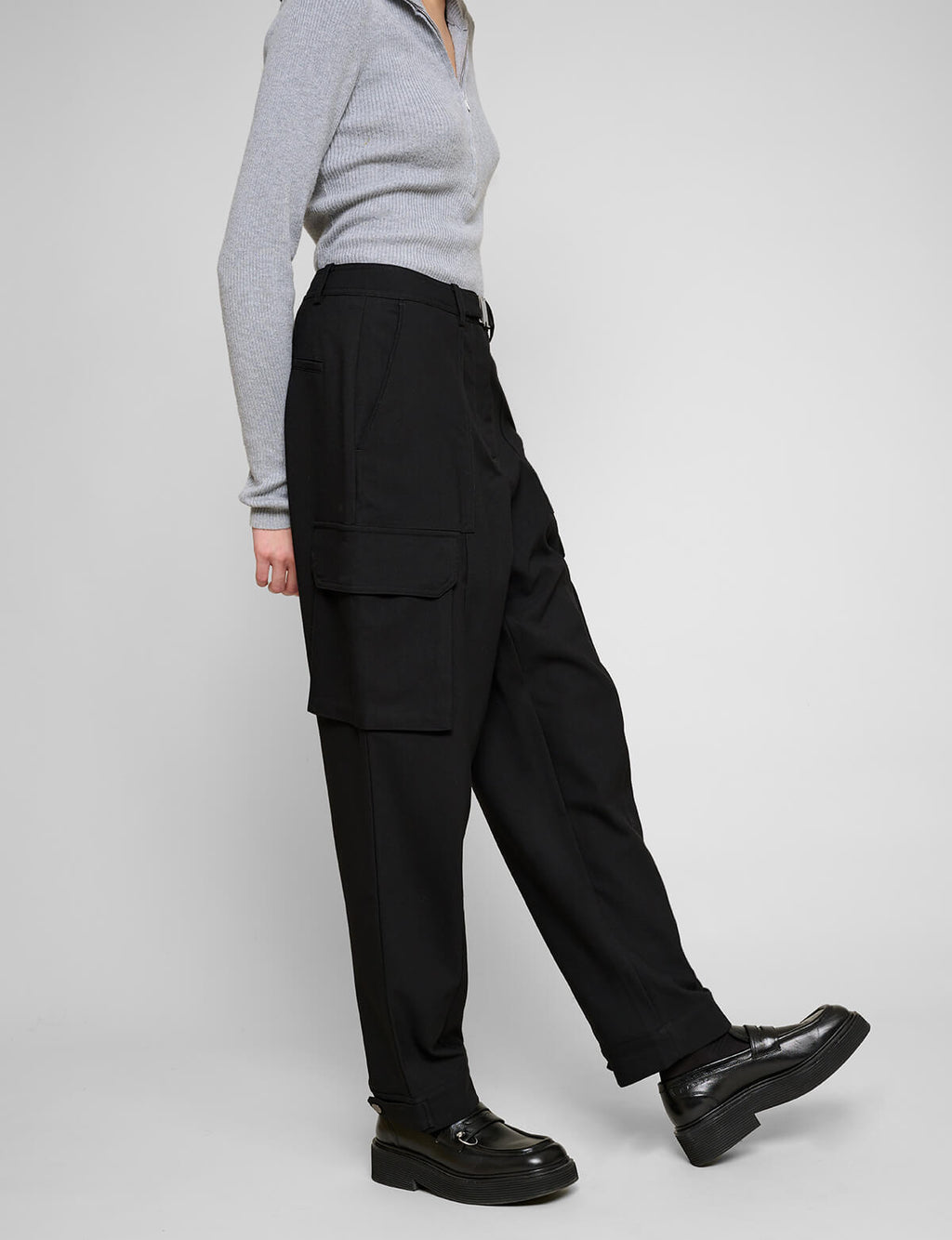Buckled Clip Cargo Pant