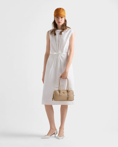 Small Saffiano leather top-handle bag