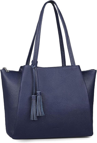 Syego Genuine Leather Tote Bag