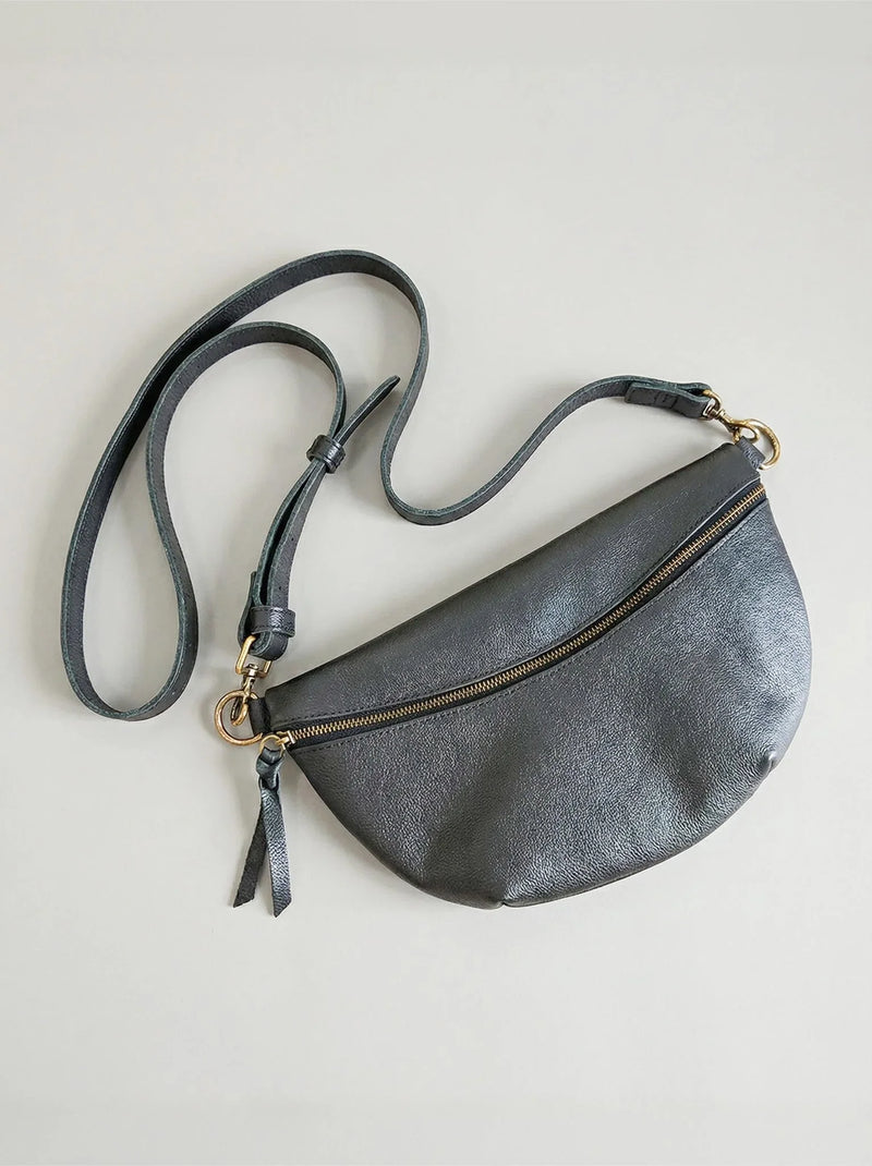 ABLE Berkeley Bag: Pebbled Black