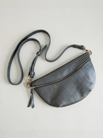 ABLE Berkeley Bag: Pebbled Black