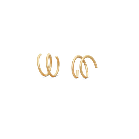 ABLE Cora Corkscrew Mini Hoops
