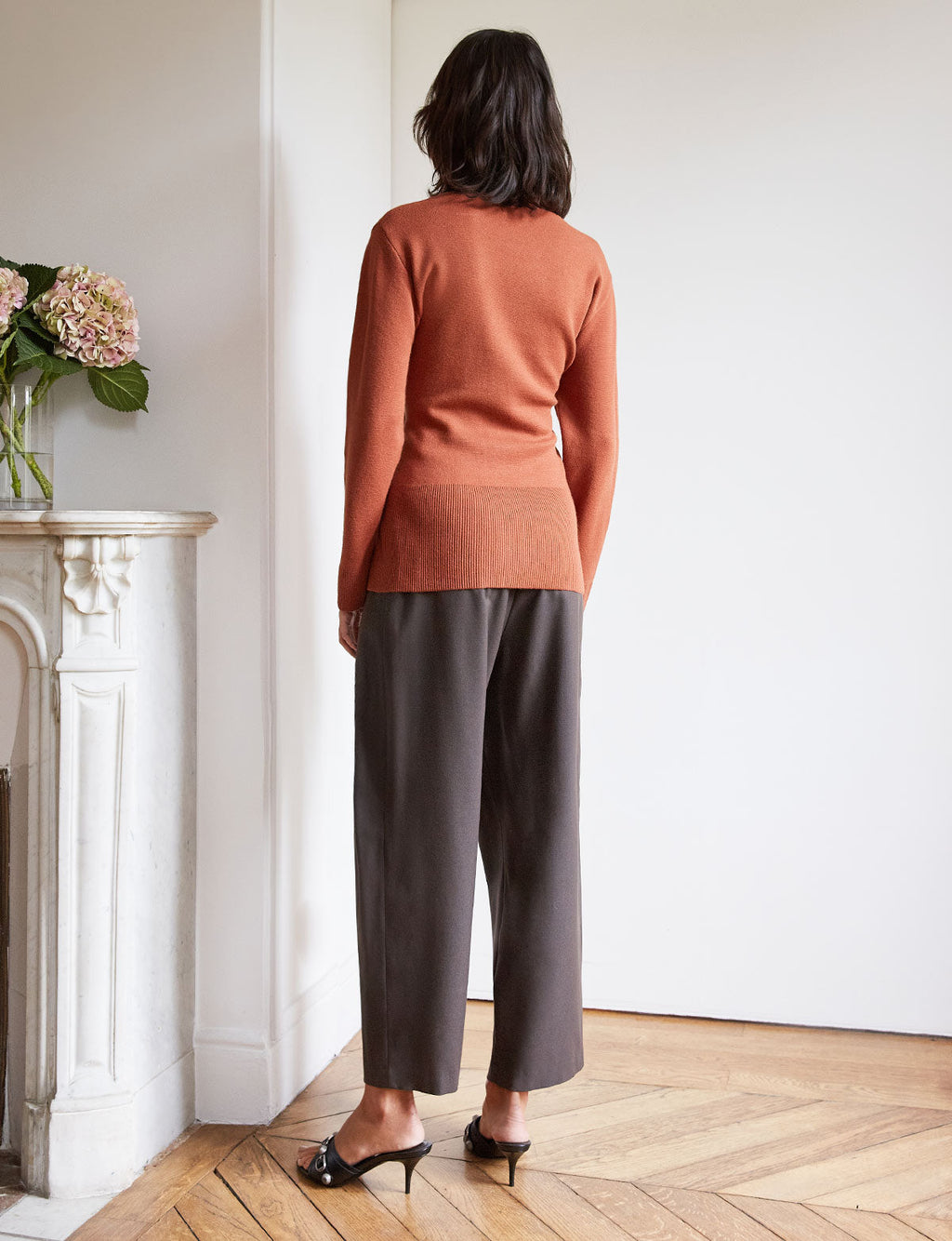 Lou Asymmetric Knit Top