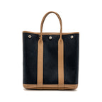 HERMES GARDEN FILE 28 CANVAS/NEGONDA BLACK/BEIGE DE WEIMAR SHW
