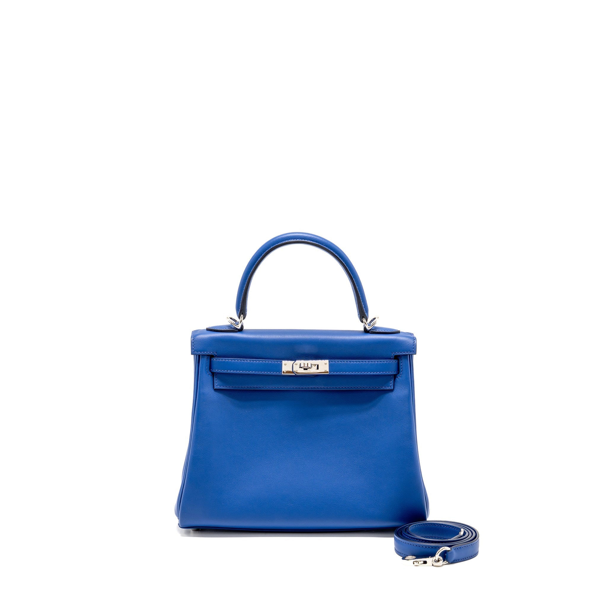 HERMES KELLY 25 SWIFT BLUE ROYAL SHW Main image