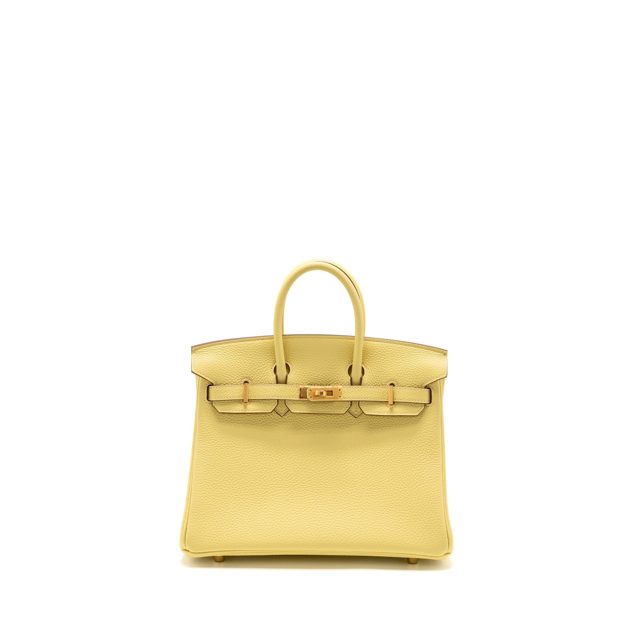 HERMES BIRKIN 25 TOGO 1Z JAUNE POUSSIN GHW Main image