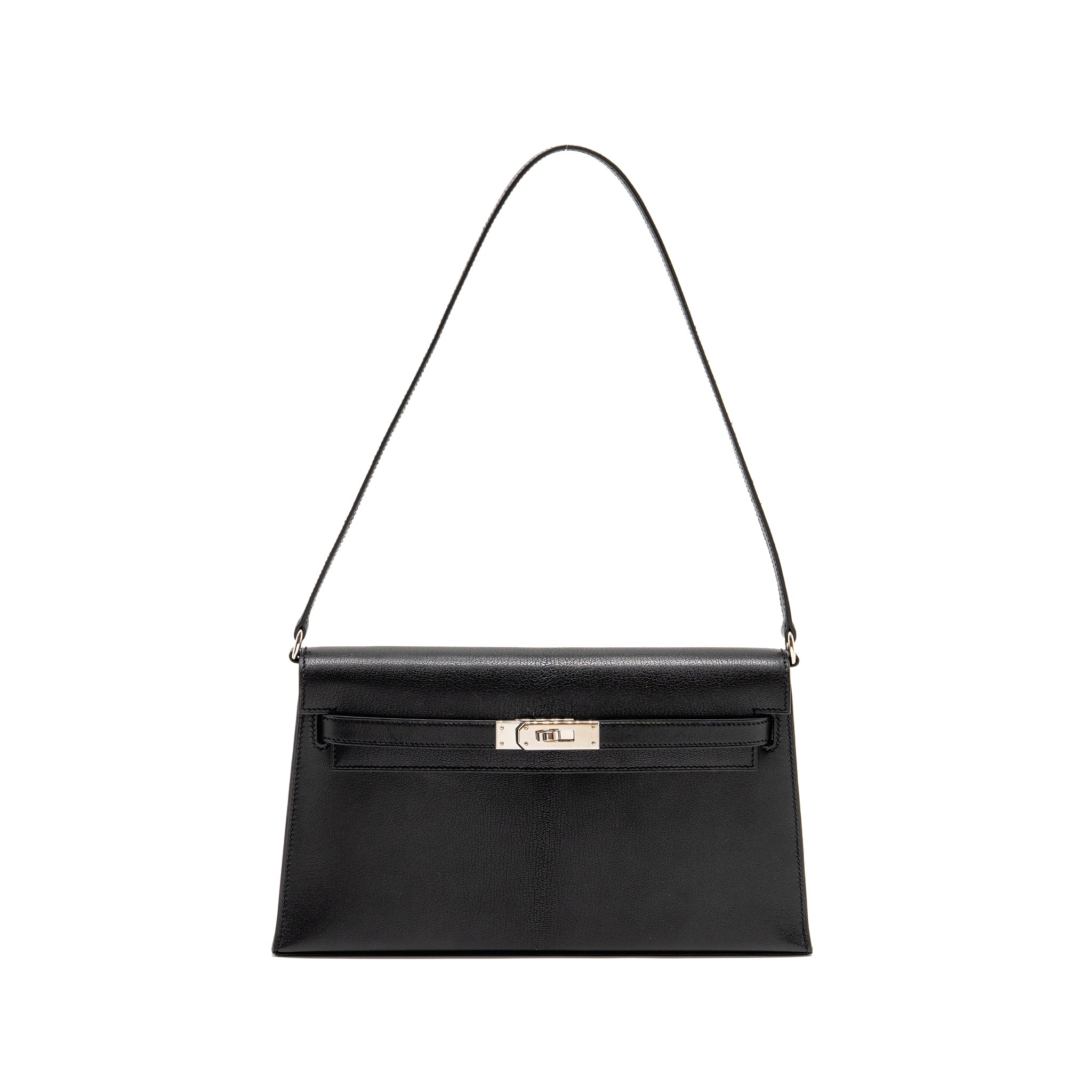 HERMES KELLY ELAN CHÈVRE CHAMKILA BLACK SHW Main image