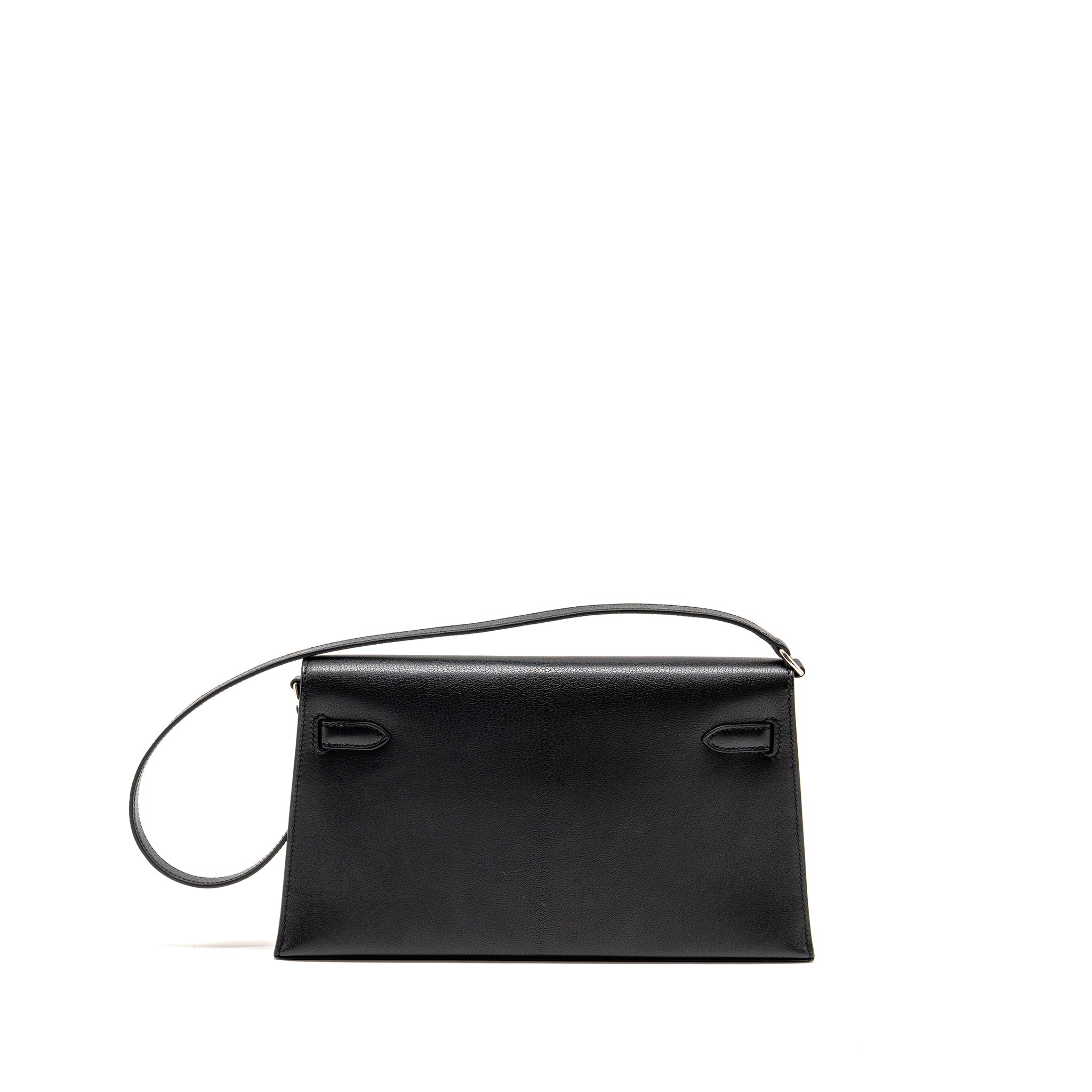 HERMES KELLY ELAN CHÈVRE CHAMKILA BLACK SHW Secondary image