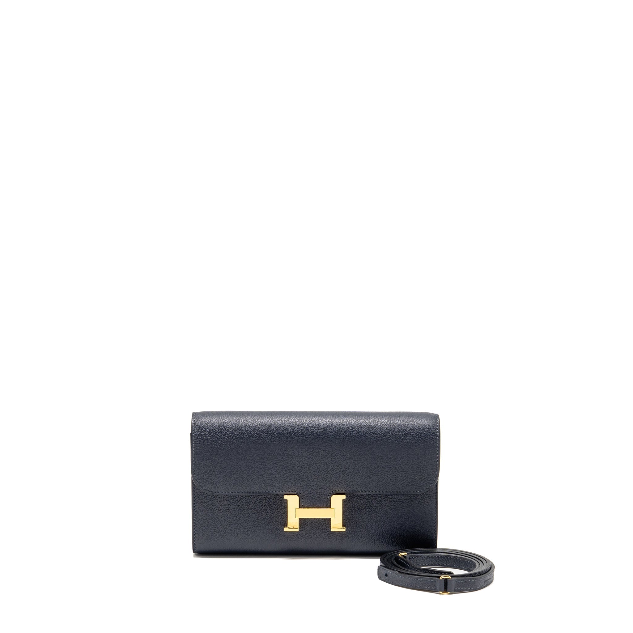 HERMES CONSTANCE TO GO EVERCOLOR BLUE NUIT GHW Main image