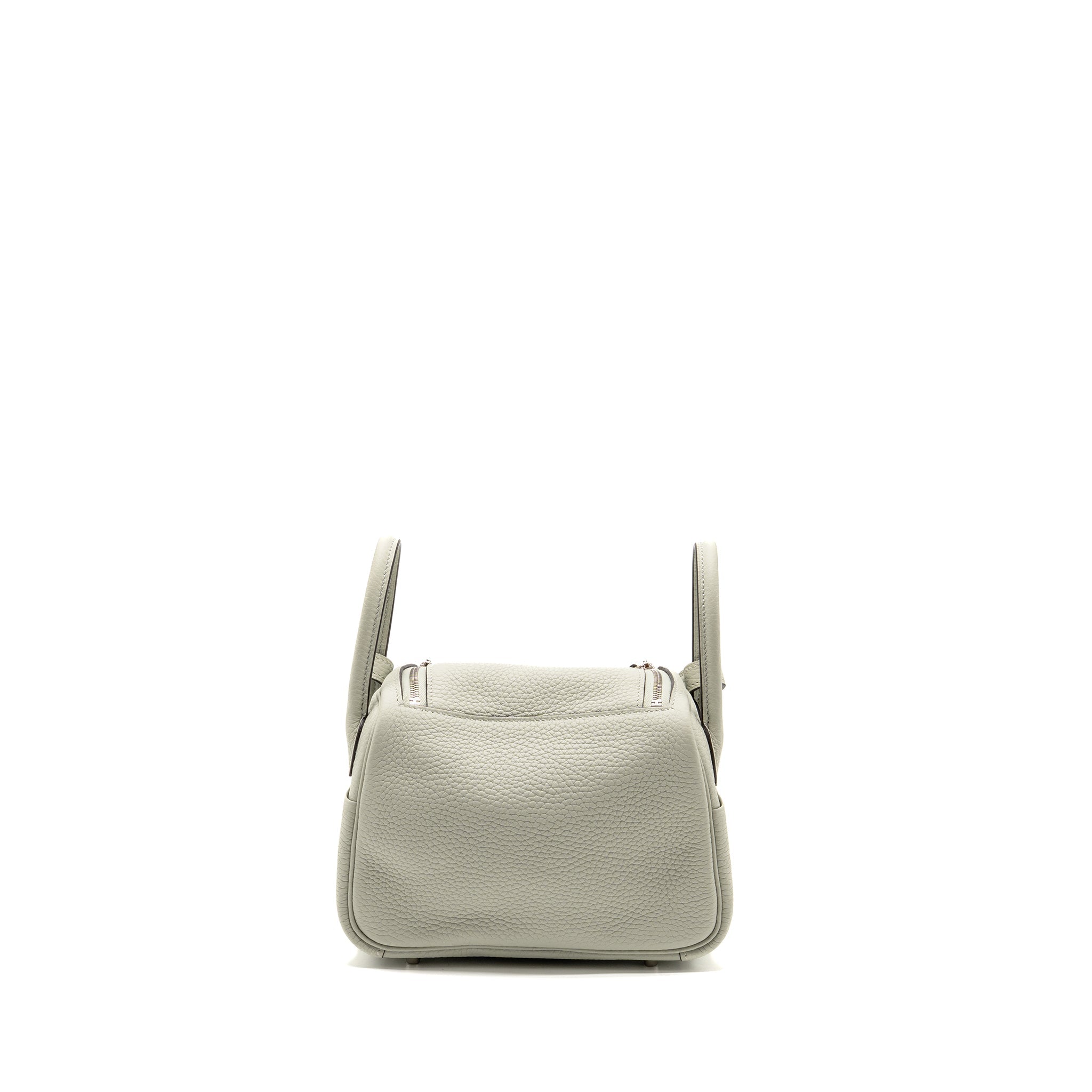 HERMES MINI LINDY CLEMENCE GRIS NEVE SHW Secondary image