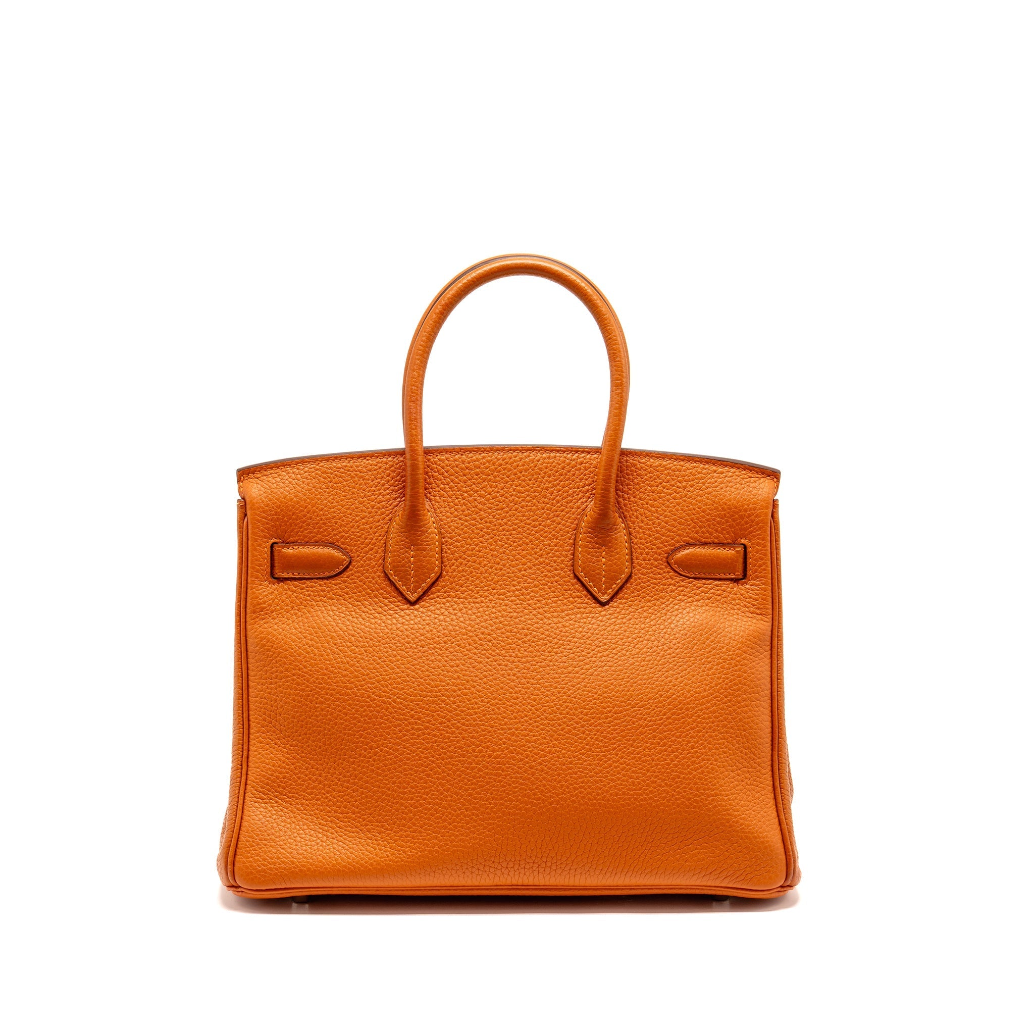 HERMES BIRKIN 30 CLEMENCE ORANGE SHW Secondary image