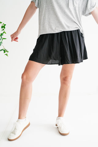 Quiet Moments Relaxed Short - Black
