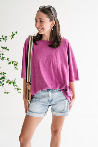 Everyday Oversized Mineral Wash Tee