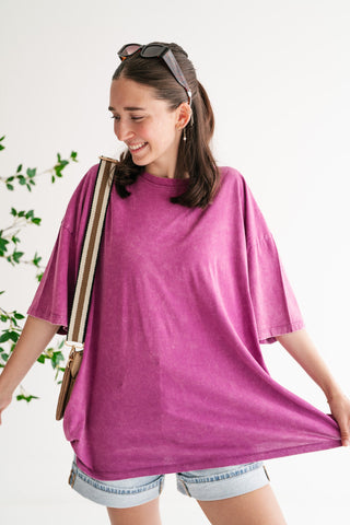 Everyday Oversized Mineral Wash Tee