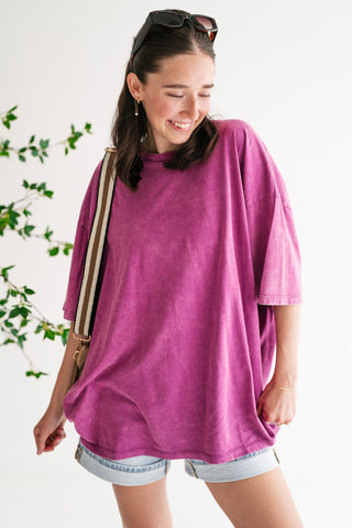 Everyday Oversized Mineral Wash Tee