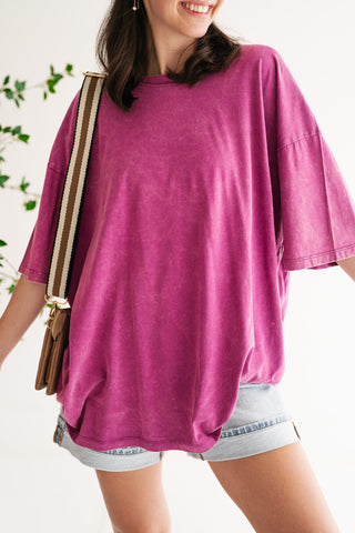Everyday Oversized Mineral Wash Tee