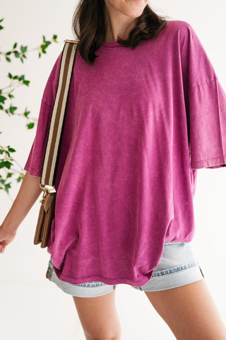 Everyday Oversized Mineral Wash Tee