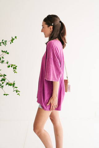 Everyday Oversized Mineral Wash Tee