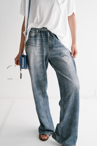 Harper High-Rise Barrel Leg Jeans