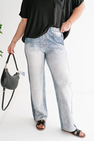 Driftline Wide Leg Denim Jean