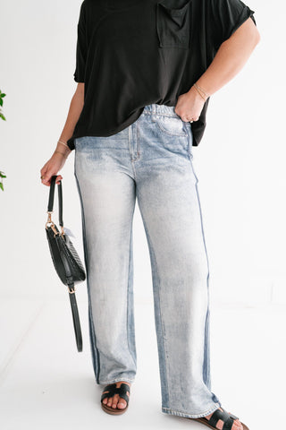 Driftline Wide Leg Denim Jean