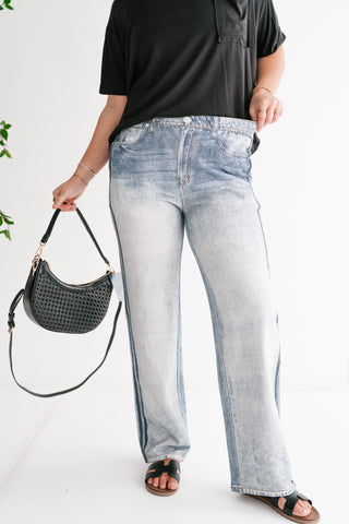 Driftline Wide Leg Denim Jean