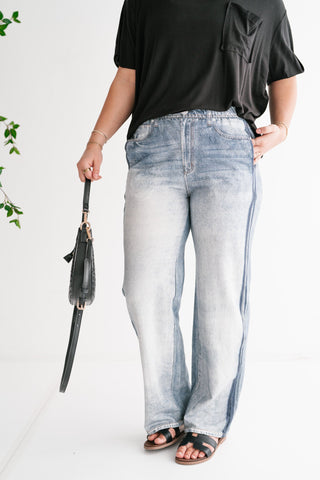 Driftline Wide Leg Denim Jean