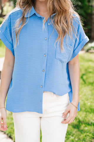 Standard Staple Button Front Top