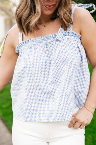 Bright Blossom Babydoll Tank