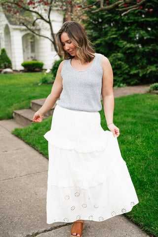 Relaxed Classic Knit Tank Top
