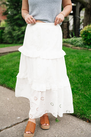 Forever Avenue Tiered Skirt