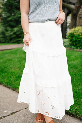 Forever Avenue Tiered Skirt