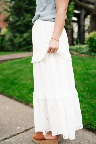Forever Avenue Tiered Skirt