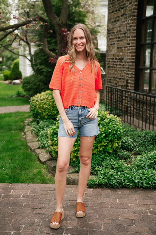 Bright Moment Short Sleeve Top