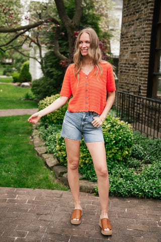 Bright Moment Short Sleeve Top