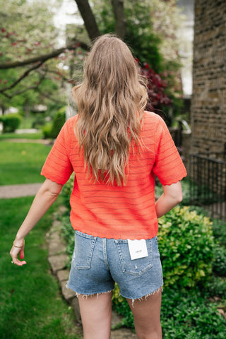 Bright Moment Short Sleeve Top