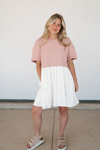 Meadow Stroll Mini BabyDoll Dress