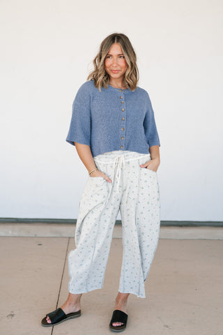 Emerson Button Up Knit Top