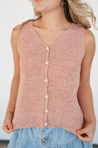 Morning Plans Knit Tank