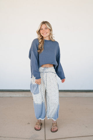 Blue Ridge Long Sleeve Knit Sweater