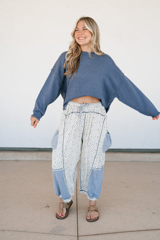 Blue Ridge Long Sleeve Knit Sweater