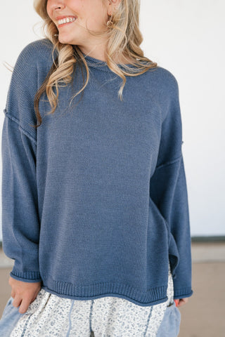 Blue Ridge Long Sleeve Knit Sweater